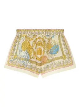 Versace: Шорты  Barocco с принтом