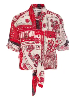 ISABEL MARANT: Красная рубашка 