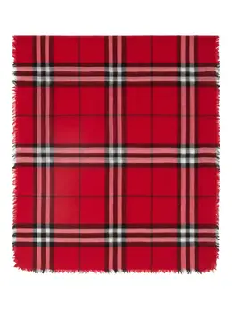 Burberry: Яркий шарф 