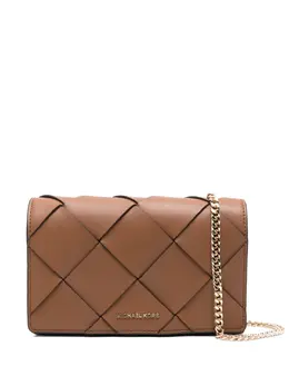 Michael Kors: Коричневая сумка  Jet Set