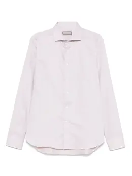 Canali: Бежевая рубашка 