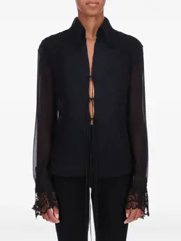 Ermanno Scervino: Чёрная рубашка 