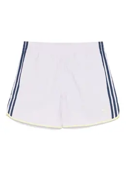 adidas: Фиолетовые шорты  Adicolor