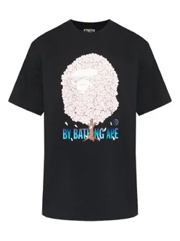 A BATHING APE®: Хлопковая футболка 
