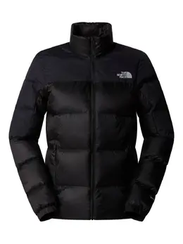 The North Face: Куртка  Logo с принтом
