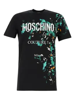 Moschino: Футболка с принтом 