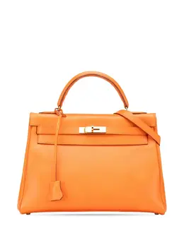 Hermès Pre-Owned: Оранжевая сумка 