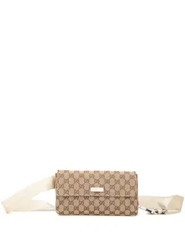 Gucci Pre-Owned: Коричневая сумка 