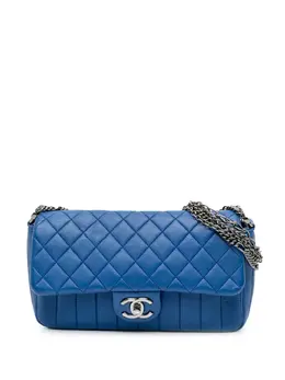CHANEL Pre-Owned: Серебристая сумка 
