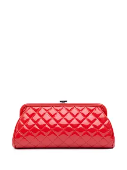 CHANEL Pre-Owned: Красный клатч 