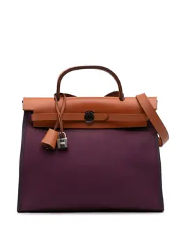 Hermès Pre-Owned: Фиолетовая сумка 