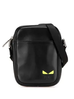 Fendi Pre-Owned: Чёрная сумка через плечо 