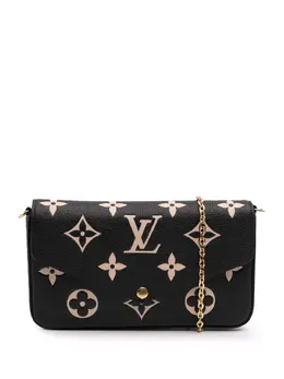 Louis Vuitton Pre-Owned: Двухцветная сумка через плечо 