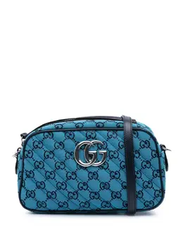 Gucci Pre-Owned: Голубая сумка через плечо 