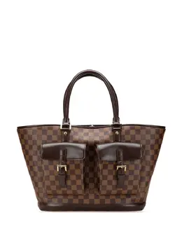 Louis Vuitton Pre-Owned: Коричневая сумка-шоппер 