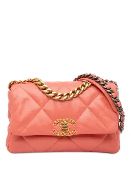 CHANEL Pre-Owned: Розовая сумка 