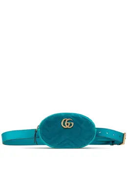 Gucci Pre-Owned: Голубая сумка 