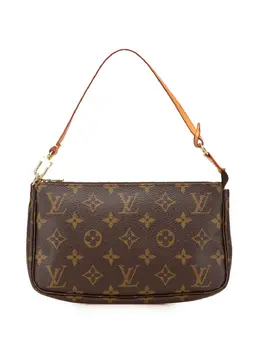 Louis Vuitton Pre-Owned: Коричневая сумка 
