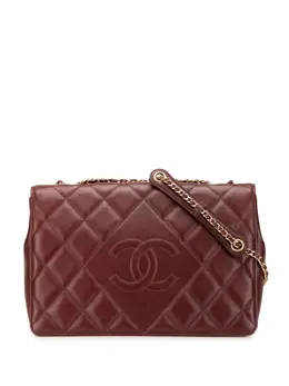 CHANEL Pre-Owned: Красная сумка через плечо 