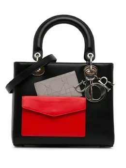 Christian Dior Pre-Owned: Чёрная сумка 
