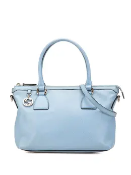 Gucci Pre-Owned: Голубая сумка 
