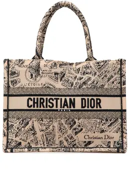 Christian Dior Pre-Owned: Коричневая сумка-шоппер 