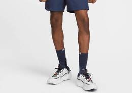 Nike: Голубые шорты 