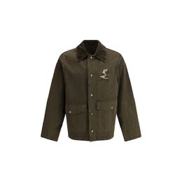 Burberry: Куртка с вышивкой 