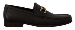Salvatore Ferragamo: Чёрные мокасины 