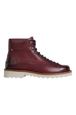 Bally: Красные ботинки 