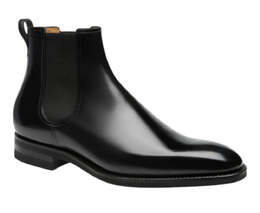 Bally: Чёрные ботинки 