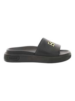 Bally: Чёрные сандалии 