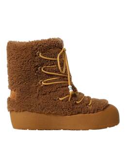 Bally: Коричневые сапоги 