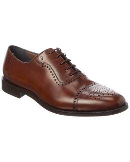 Salvatore Ferragamo: Коричневые туфли 