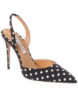 Aquazzura: Прозрачные туфли  So Nude 105