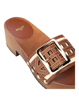 Bally: Коричневые сандалии 
