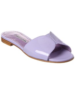 Manolo Blahnik: Фиолетовые сандалии 