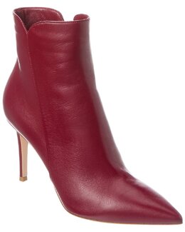 Gianvito Rossi: Красные ботинки  Levy 85