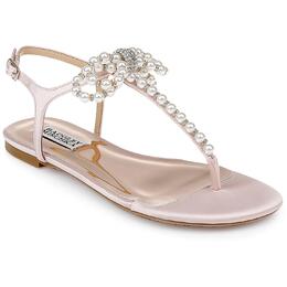 Badgley Mischka: Розовые сандалии 