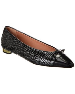 Aquazzura: Чёрные балетки 