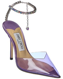 JIMMY CHOO: Фиолетовые туфли  Saeda 100