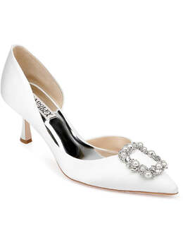 Badgley Mischka: Белые туфли 