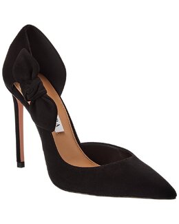 Aquazzura: Чёрные туфли  Bow Tie 105