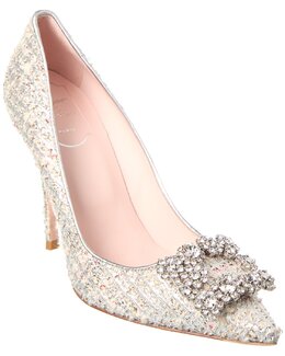 Roger Vivier: Серебристые туфли 