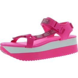 Juicy Couture: Розовые босоножки 