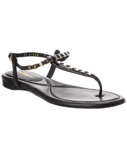 Salvatore Ferragamo: Чёрные сандалии 