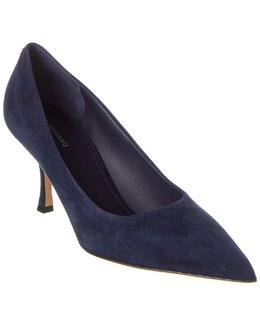 Salvatore Ferragamo: Синие туфли 