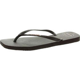 Havaianas: Тёмные шлёпанцы 