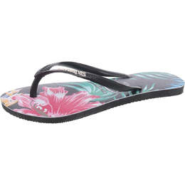 Havaianas: Чёрные шлёпанцы 