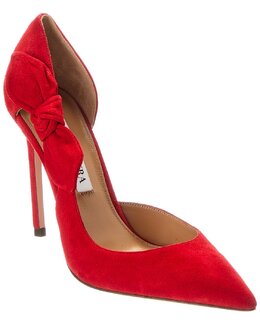 Aquazzura: Красные туфли  Bow Tie